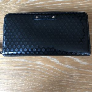 Kate Spade Black Polka Dot Wallet